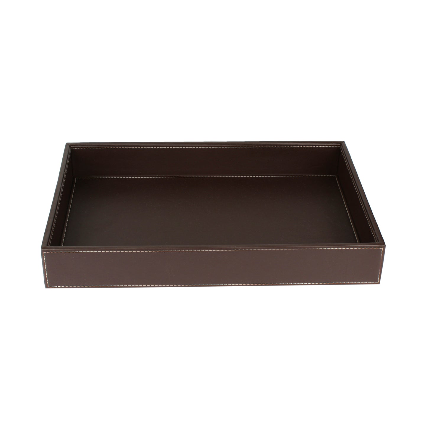 Brown Nappa Leather Tray
